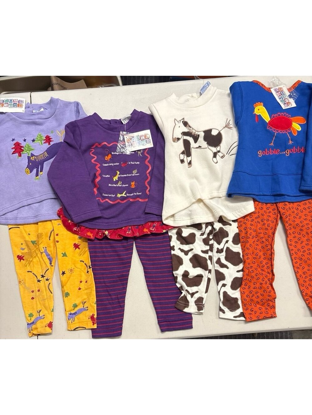 Small Steps 24M Toddler Sweatshirt Bundle 4-outfit Lot NWT